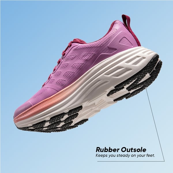 [ActiveFloat] Women's Comfortable Athletic Sneakers - PURPLE - 2